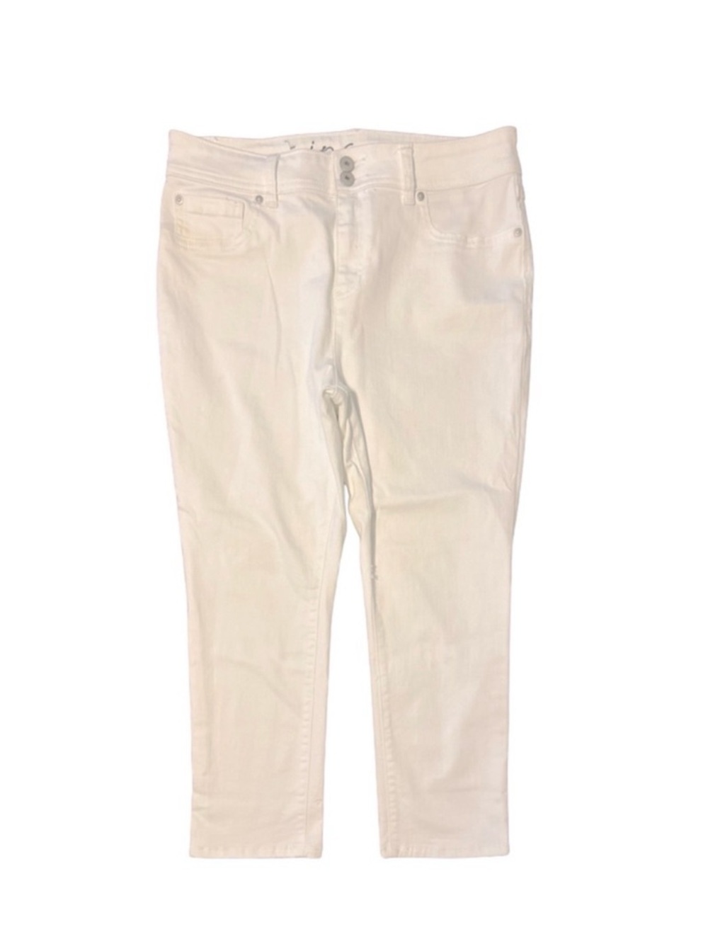 INC Straight-Leg Crop Stretch Jeans